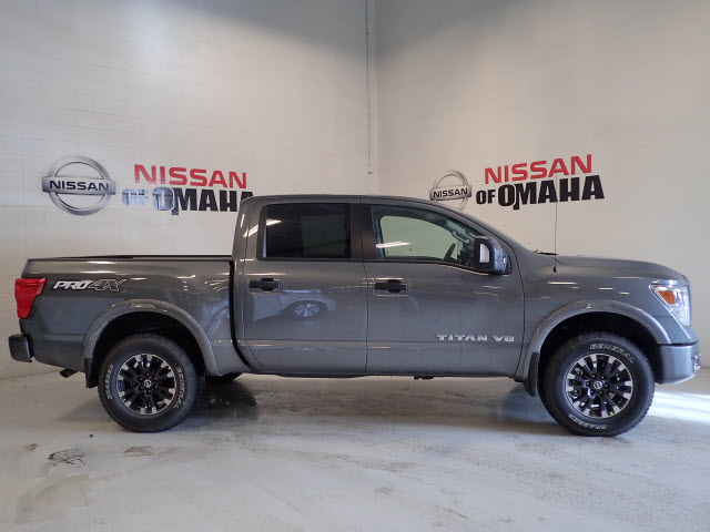 New 2019 Nissan Titan PRO-4X 4D Crew Cab in Omaha #T98032 | Nissan of Omaha